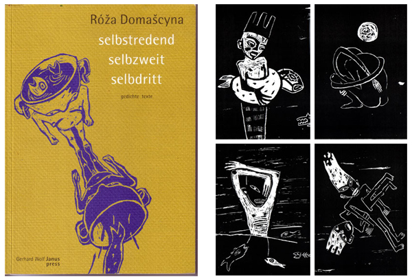 cover und illustrationen zu gedichten von roza domascyna